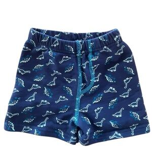 ❤️ 5 for $15! Navy Dino Shorts – Size 6–9M
